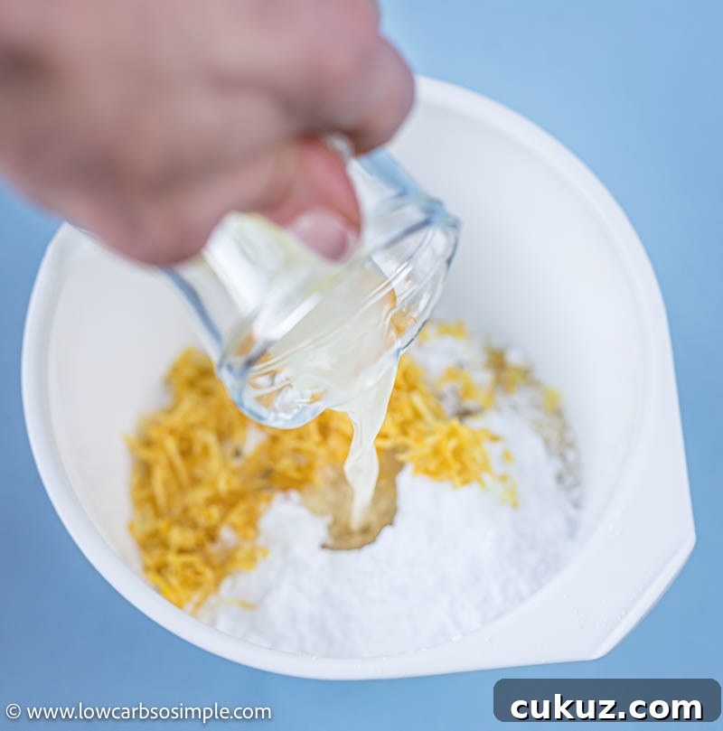 Adding Lemon Juice | Low-Carb, So Simple