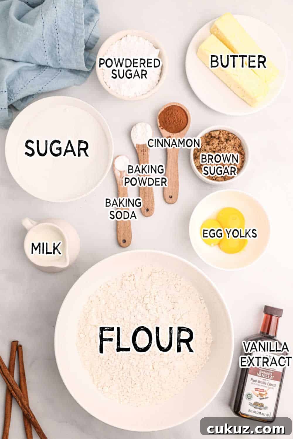 cinnamon roll cookies ingredients