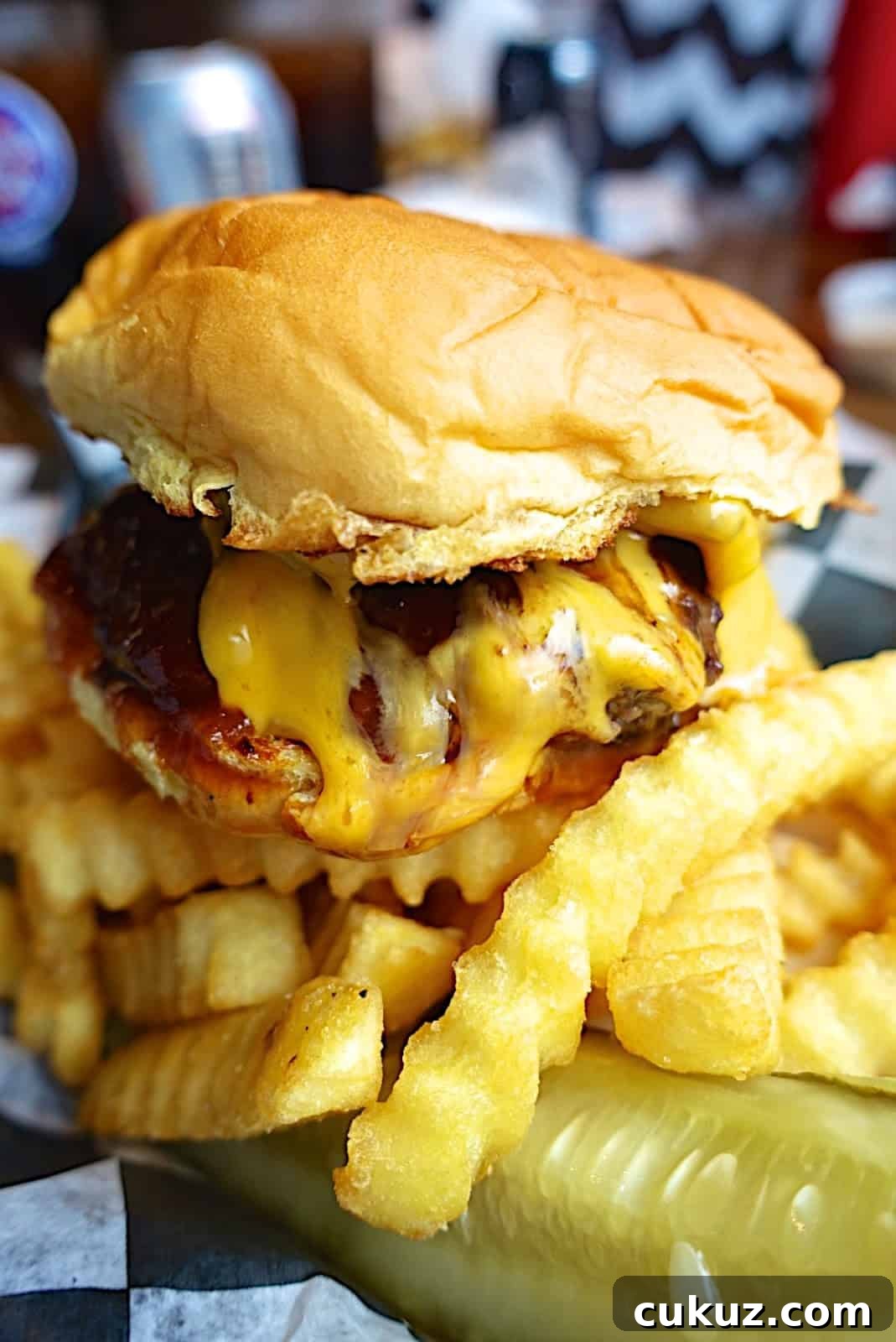 Cowboy burger at Jack Brown's