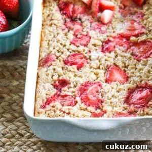 Strawberry Baked Oatmeal