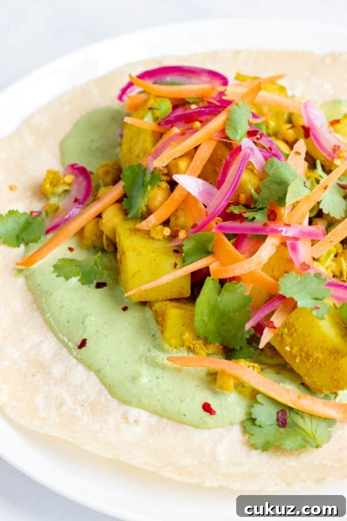 Samosa Wraps - Vegan, GF & Healthy! Georgie Eats.