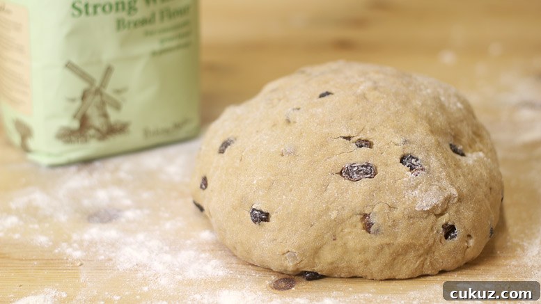 The Finished Bara Brith Bread Dough
