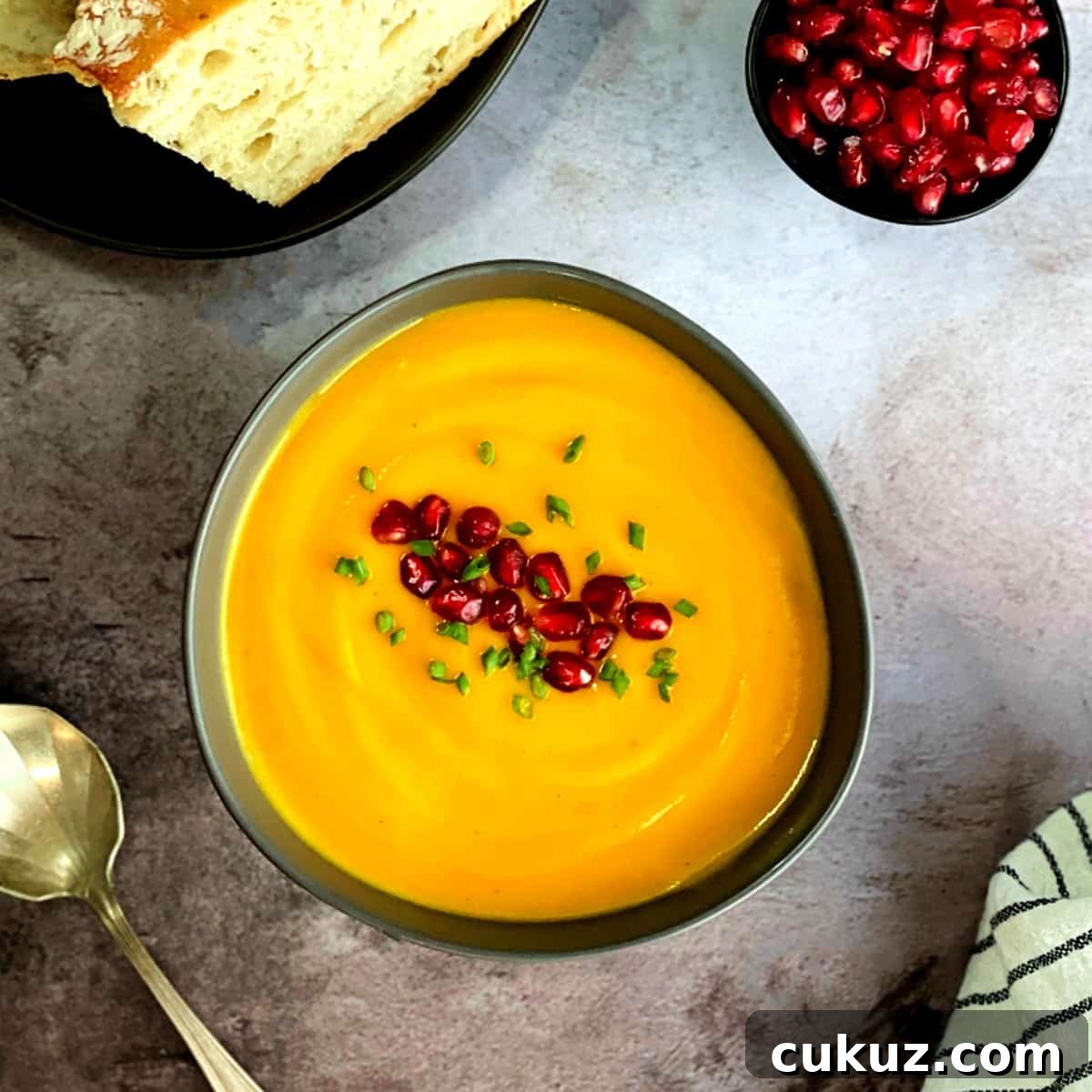 butternut squash soup made in the instant pot
