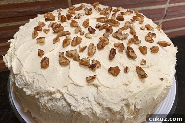 Purple Ribbon Banana Cake Recipe with Moist Banana Frosting 9 img 2117 9