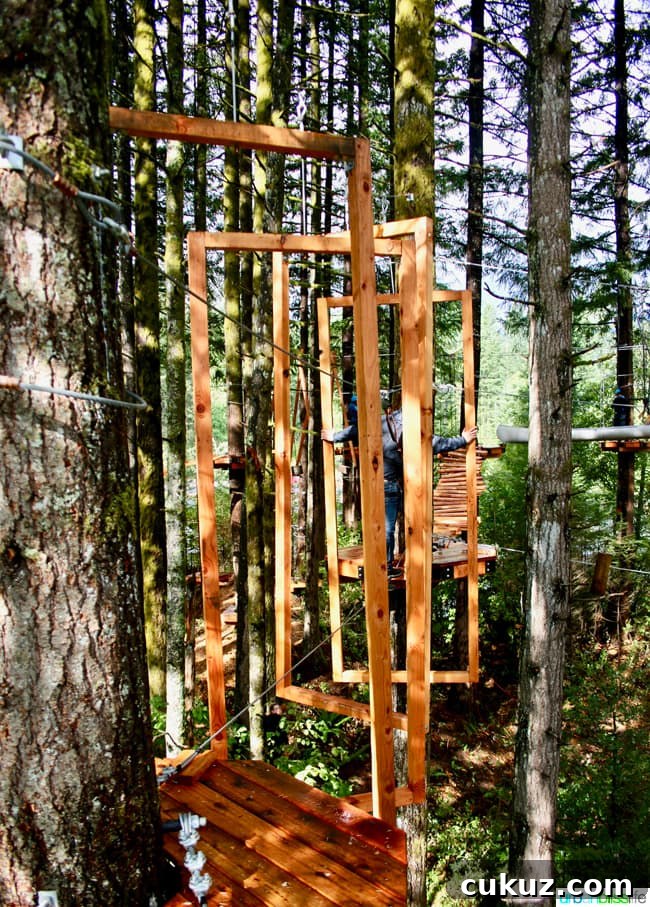 Skamania Lodge Aerial Park. Travel stories & hotel reviews on UrbanBlissLife.com