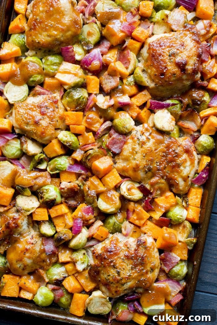 Chicken with Brussels Sprouts