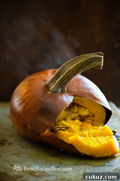 How to make homemade pumpkin puree step by step 