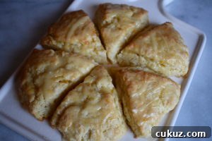 Orange scones