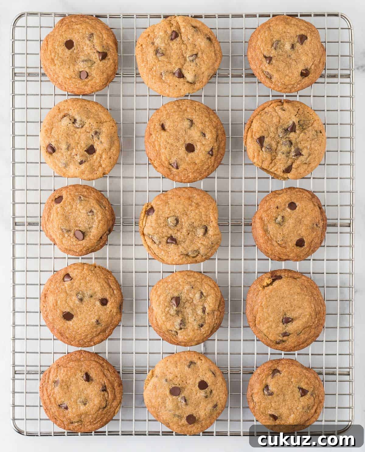 cookies on a cooling rack