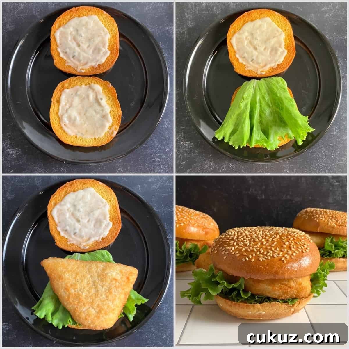 how to make hardees fish sandwich