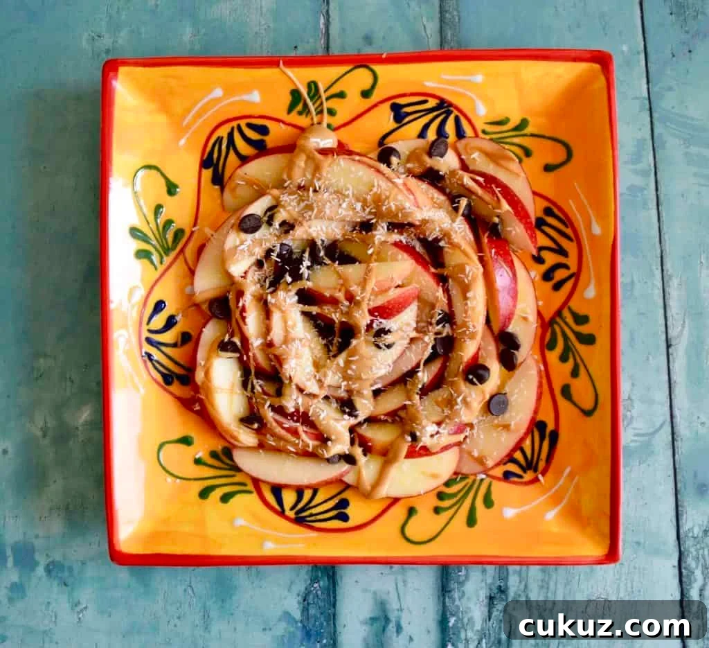 apple nachos