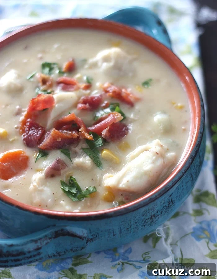 Corn and Crab Chowder - CookingBride.com