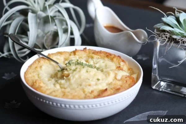 12 Irresistible Potato Recipes for Thanksgiving Sides 5 Roasted Garlic Brown Butter and Parmesan Mashed Potatoes