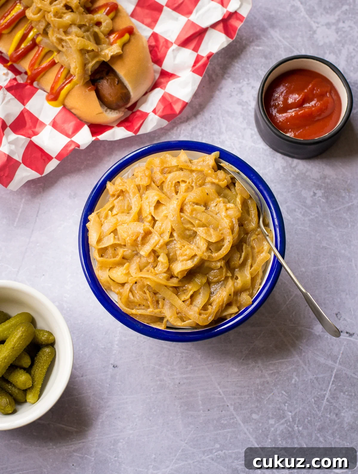 Hot Dog Onions