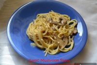 Garlic Mushroom Noodles: Flavorful Savory Side Dish