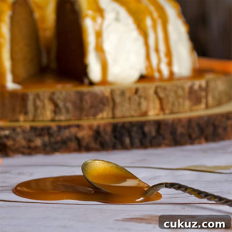 Salted Caramel Rum Sauce