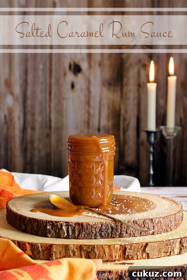 Salted Caramel Rum Sauce