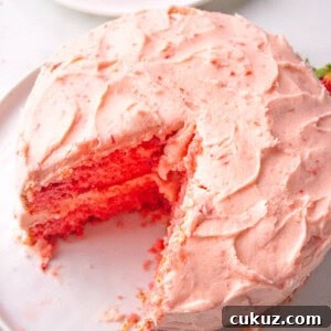 strawberry cake
