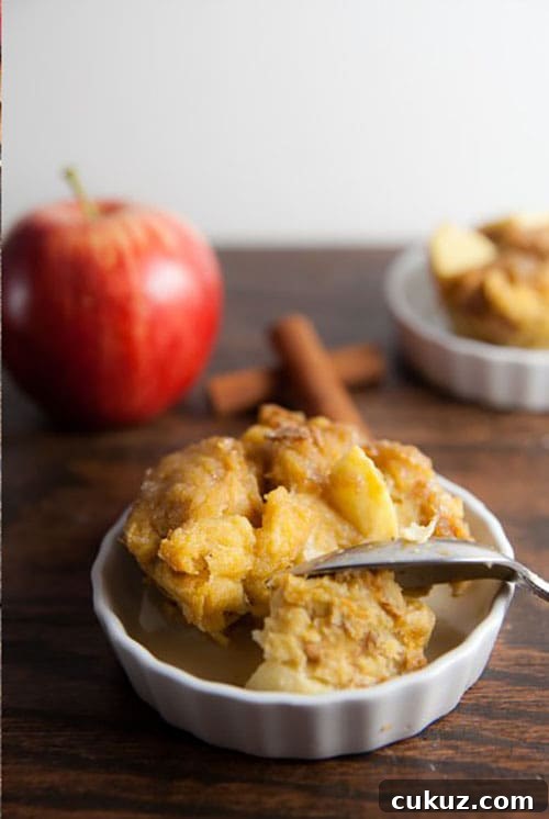 mini apple cinnamon French toast casserole recipe - a great make-ahead breakfast!