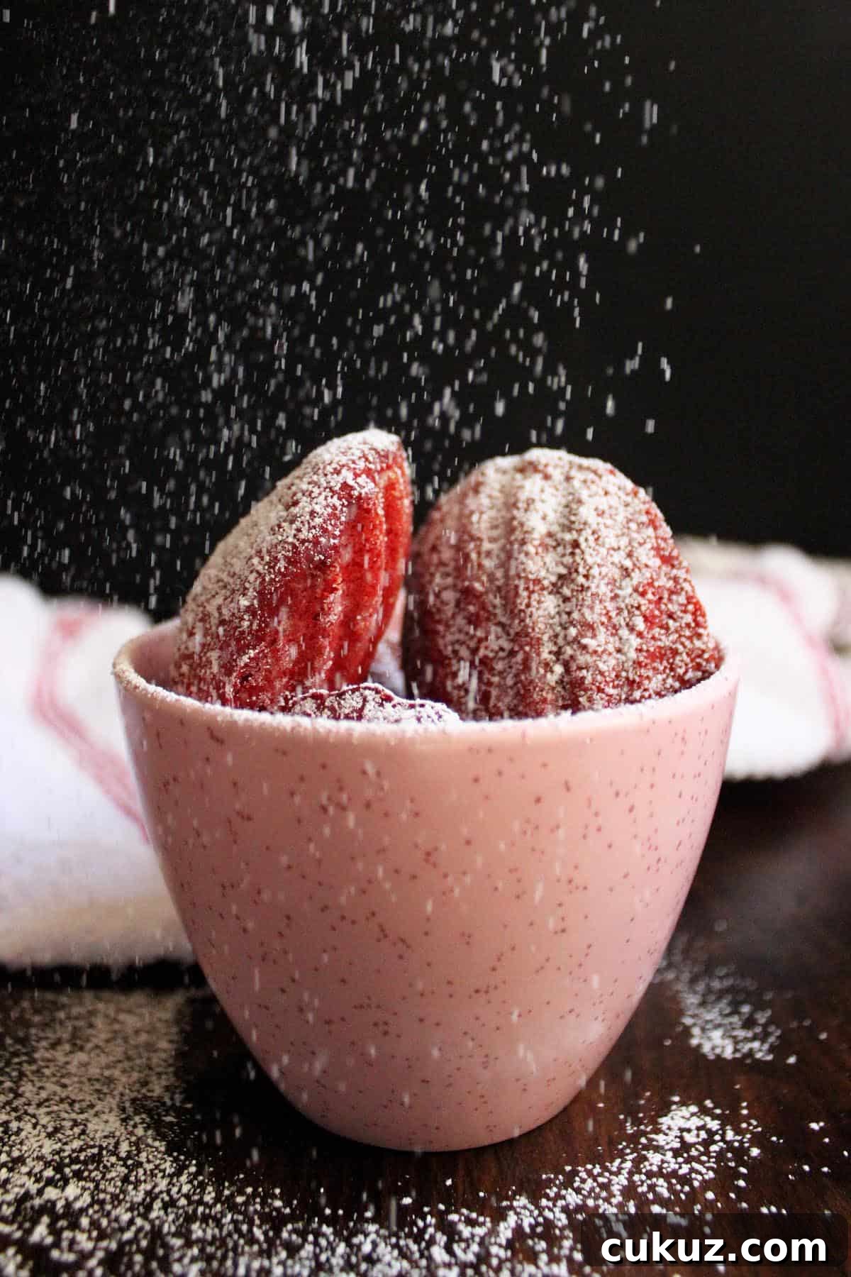 Red Velvet Madeleines