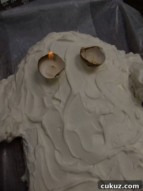 Authentic Tres Leches Cake Recipe with Flaming Ghost Eye Decoration 7 img 5163 6