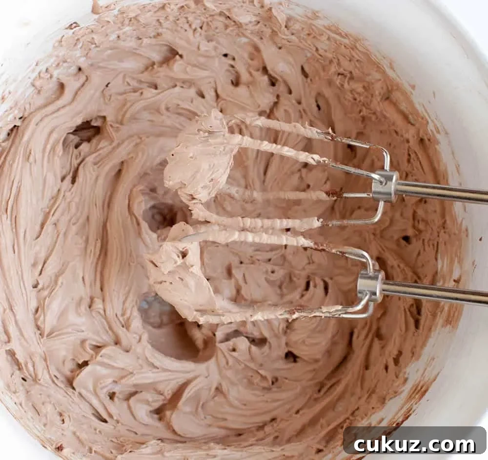 Chocolate Whipped Cream Cream Cheese Frosting