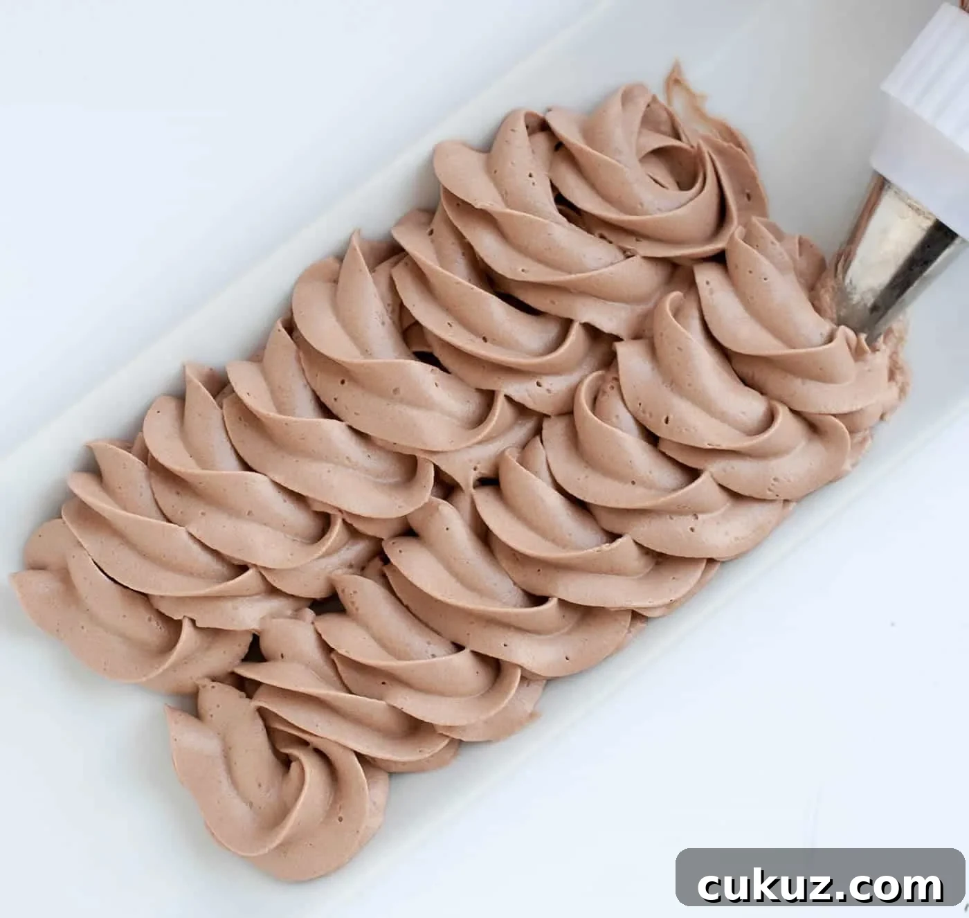 Chocolate Whipped Cream Cream Cheese Frosting 3