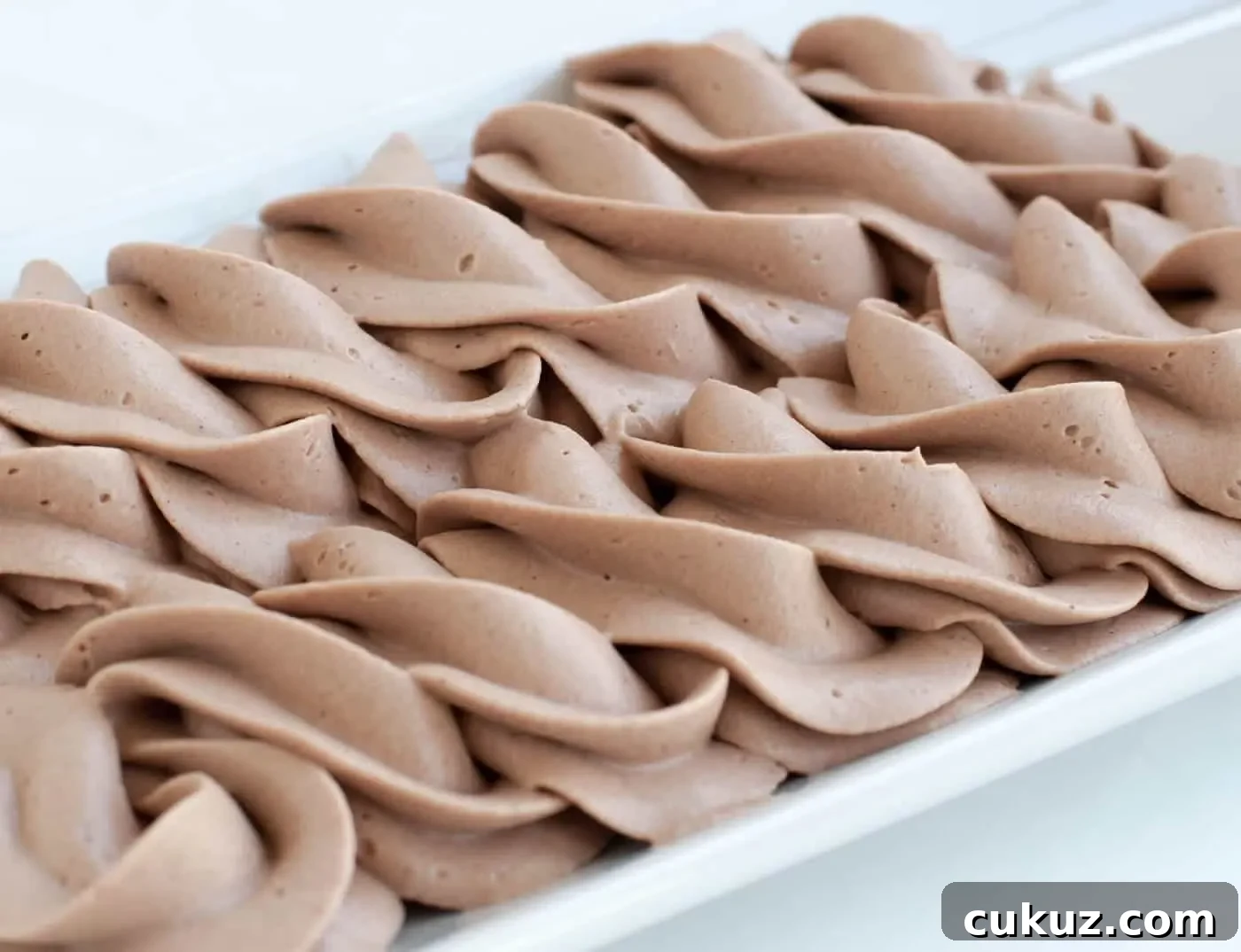 Chocolate Whipped Cream Cream Cheese Frosting 4