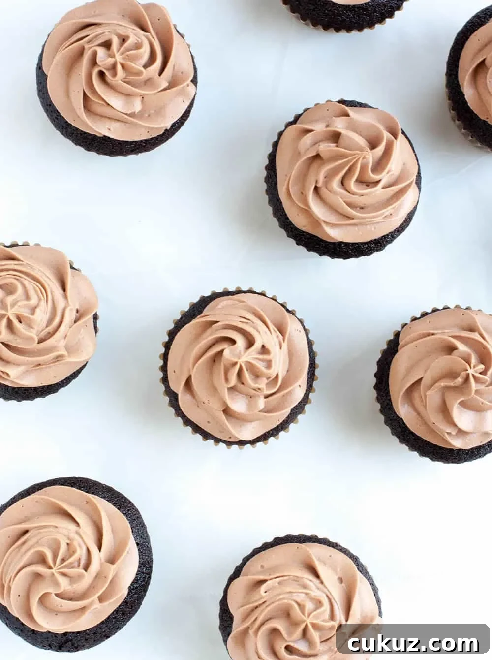 Chocolate Whipped Cream Cream Cheese Frosting-15