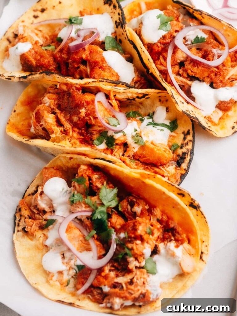 Pulled Pork Tenderloin Tacos