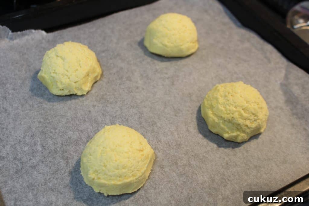 Corn cookie dough