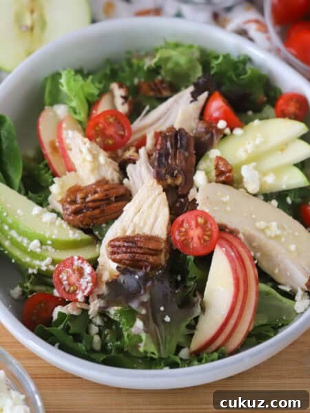 how to make a chicken salad with honey mustard dressing