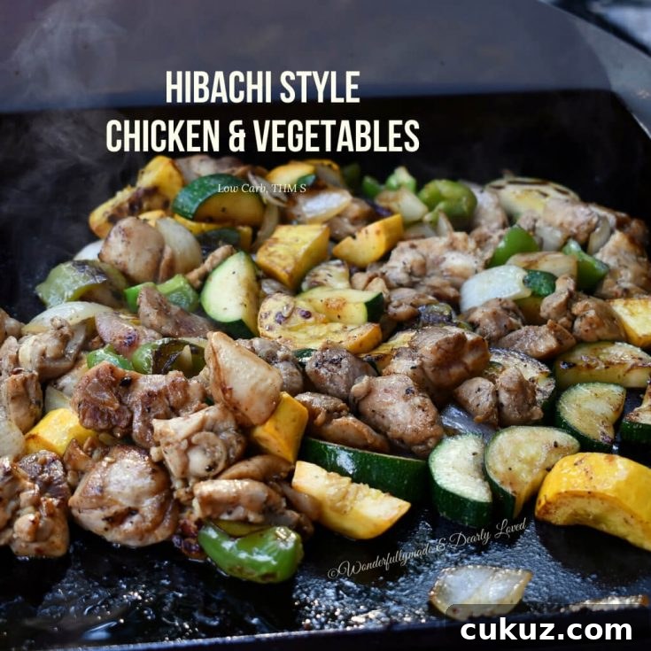 Hibachi Style Chicken & Vegetables