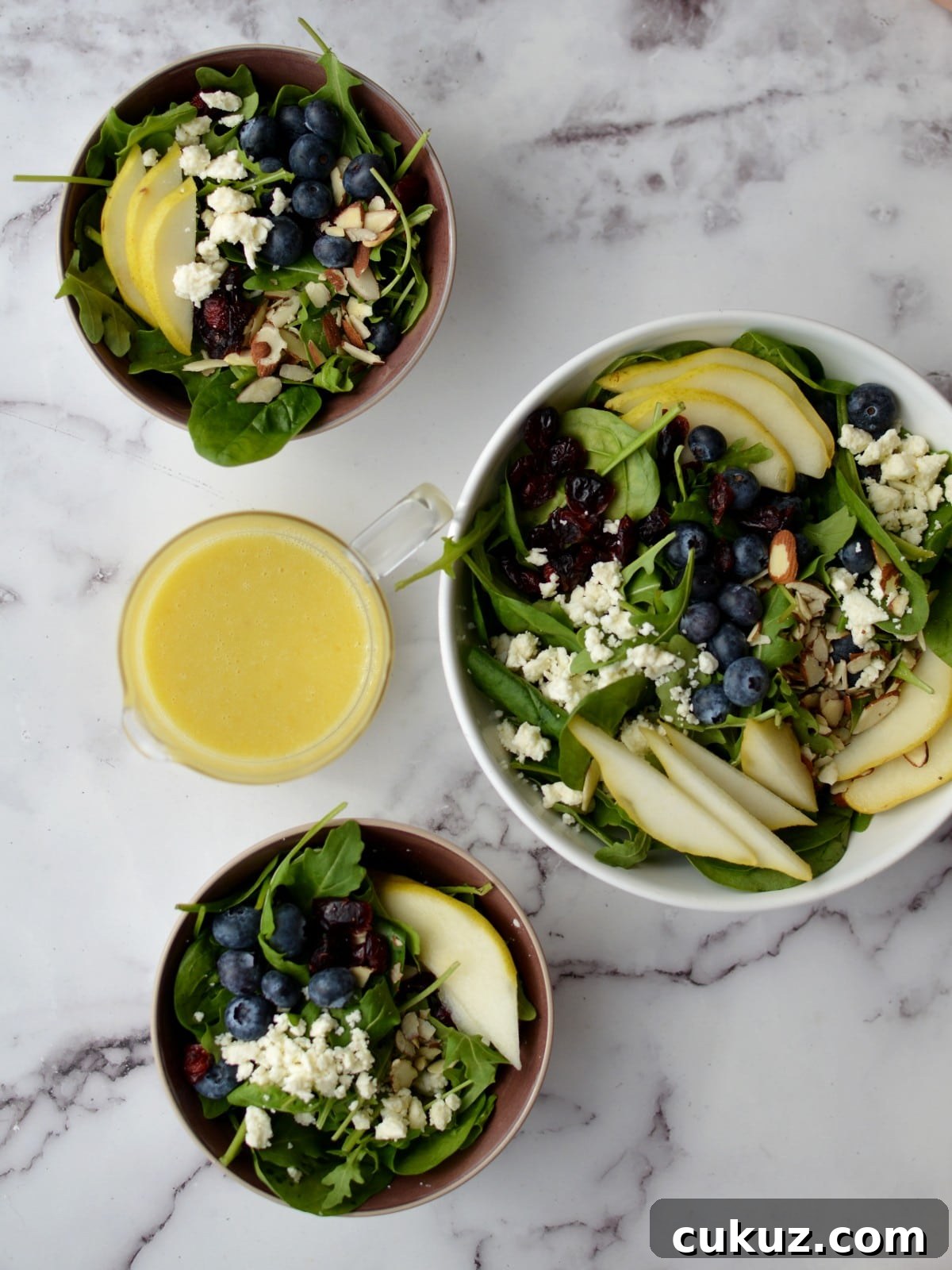 arugula salads with feta