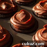 Bear-Shaped Chocolate Cupcakes with Silky Chocolate Mousse Filling 5 chocolate mousse cupcakes