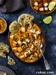 Badami paneer curry