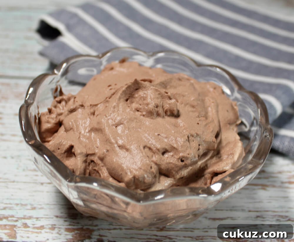 Chocolate Keto Whipped Cream Dessert4