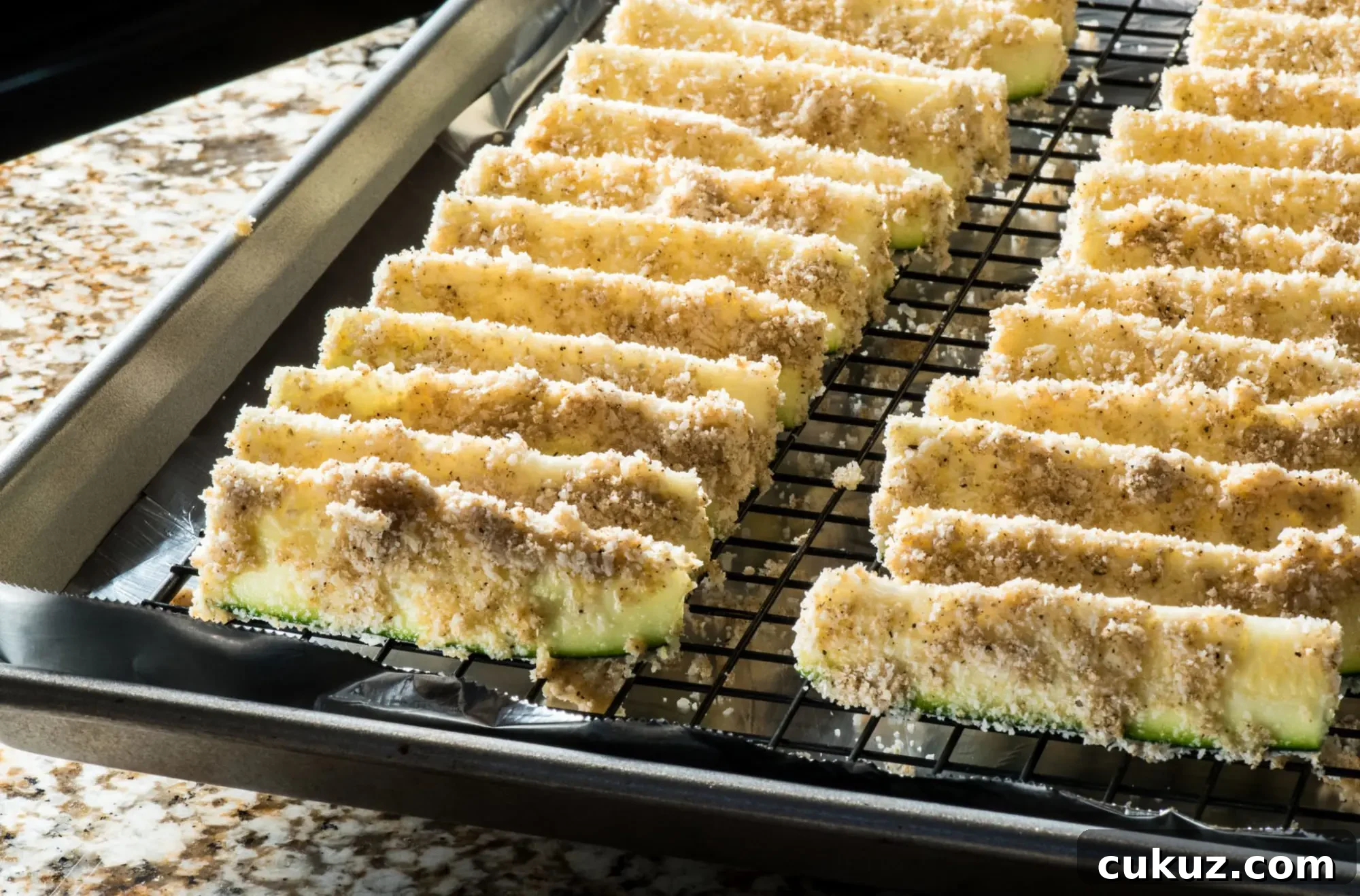 Prepped Zucchini Fries