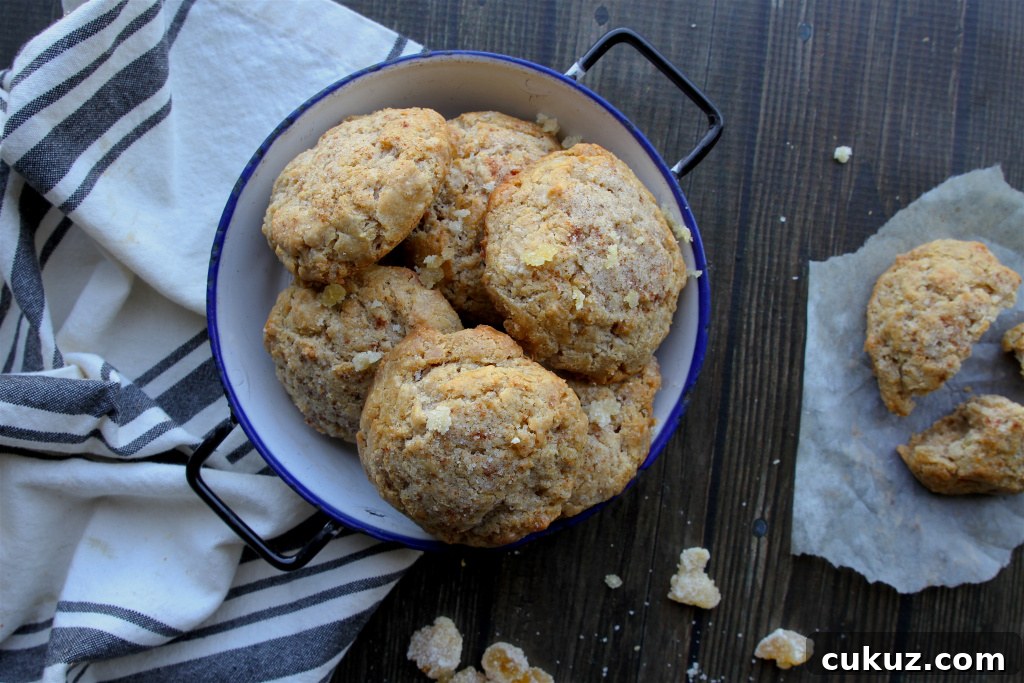 cinnamon ginger scones 