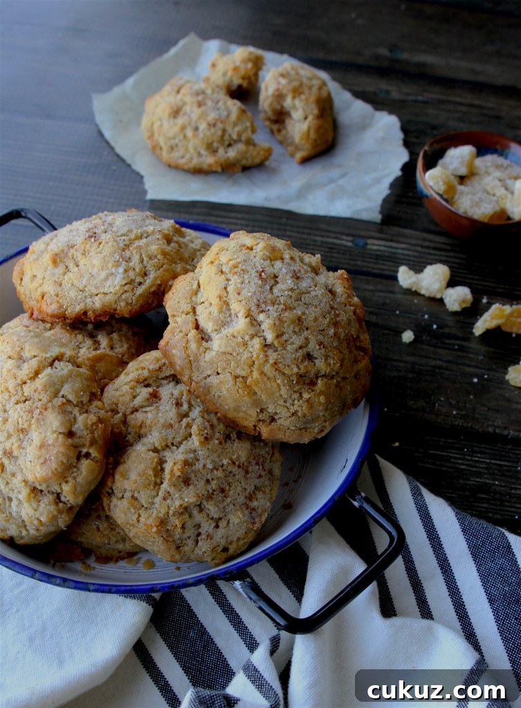 cinnamon ginger scones 