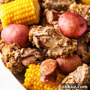 Cajun Turkey Neck Boil with Smoked Sausage, Potatoes & Corn 6 img 83962 5