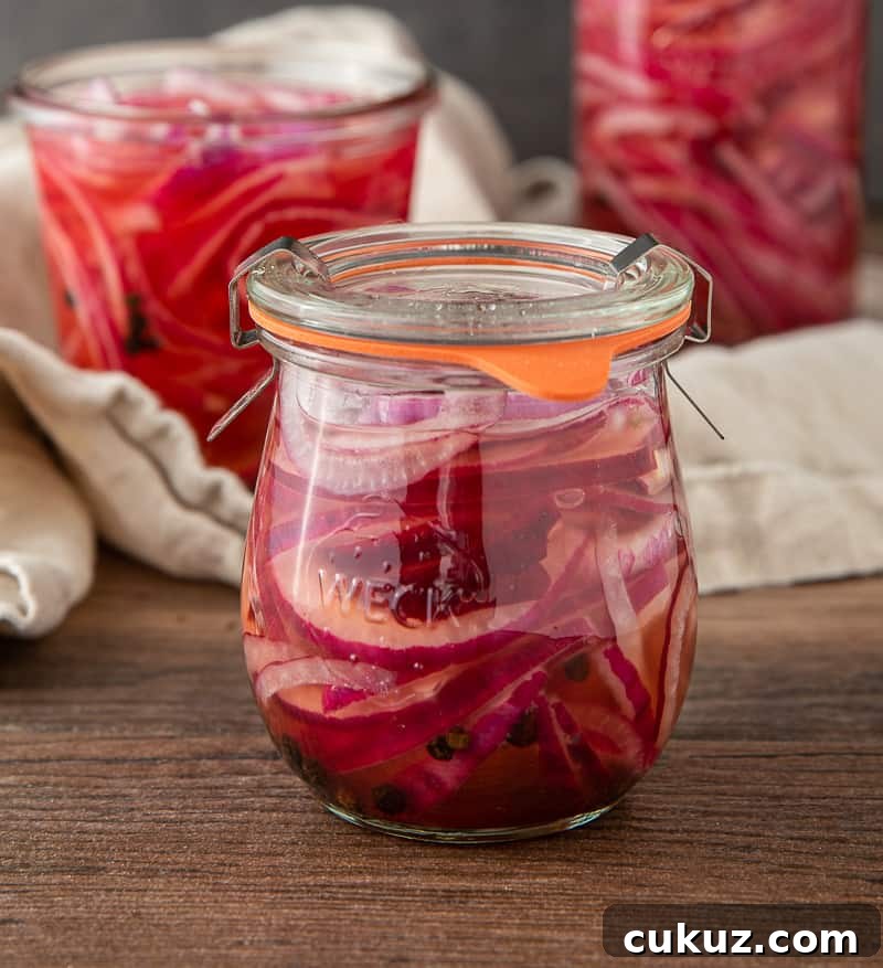 quick pickled onions
