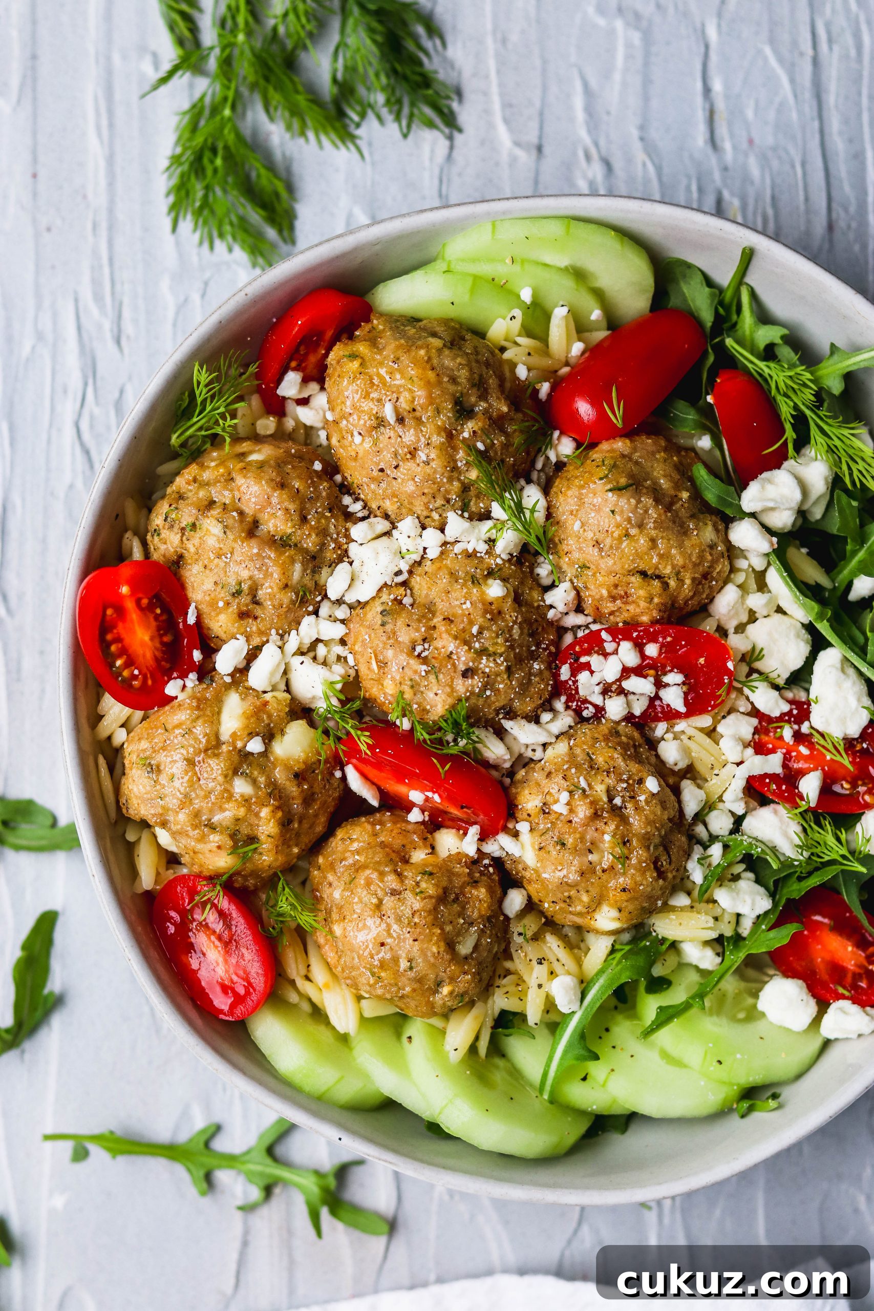 Greek Turkey Meatballs