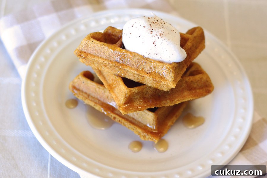 pumpkin waffles
