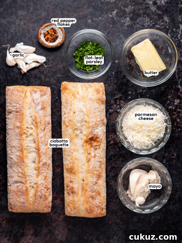 picture of the ingredients needed to make the recipe