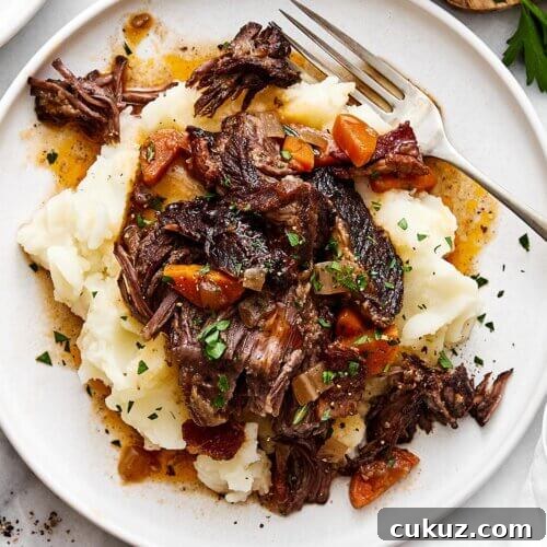 Braised short ribs recipe.