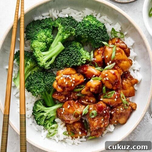 Teriyaki chicken recipe.