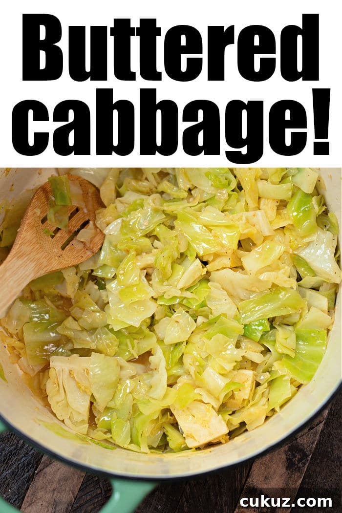 buttered cabbage