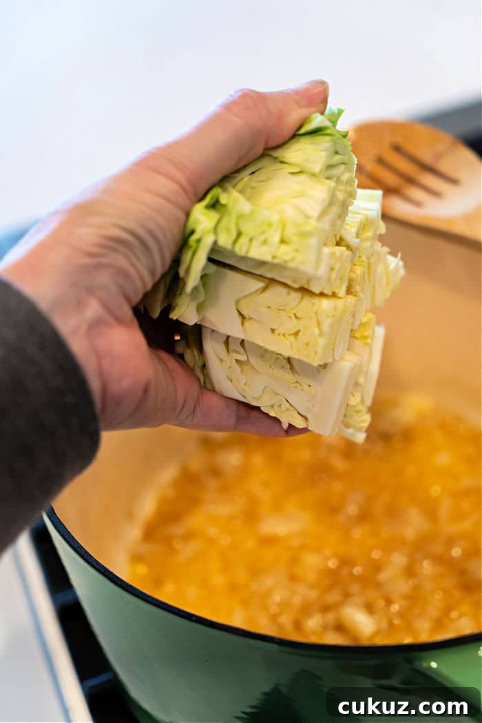 cabbage in dutch oven