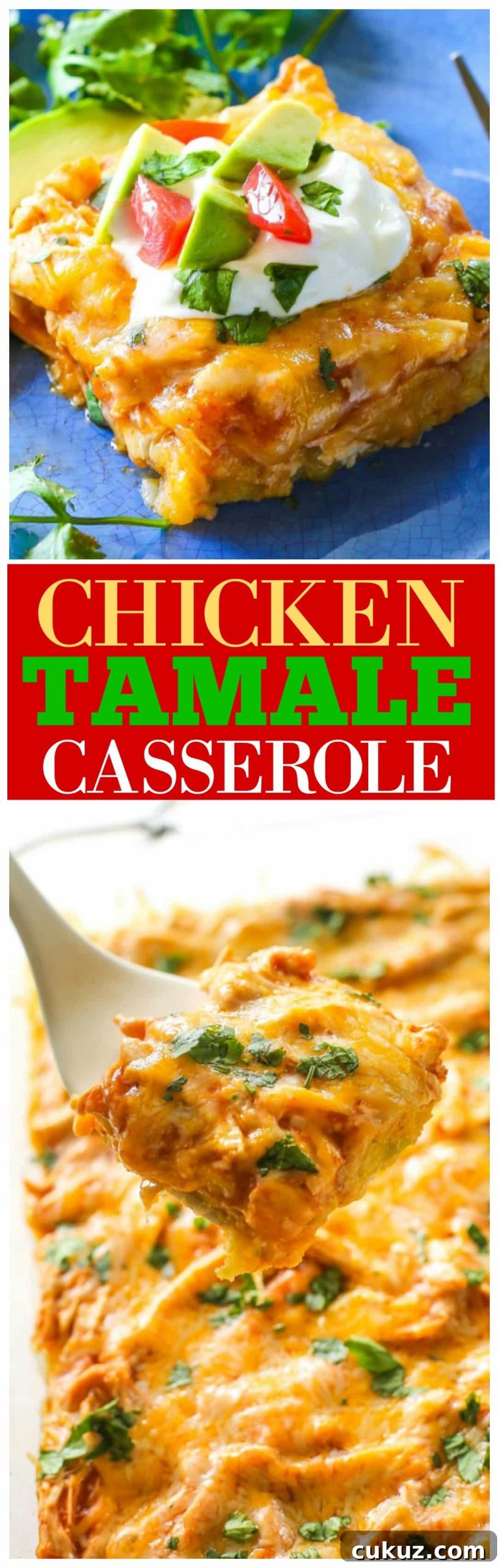 Chicken Tamale Casserole Recipe: Cheesy Mexican-Style Bake 10 Chicken Tamale Casserole full image
